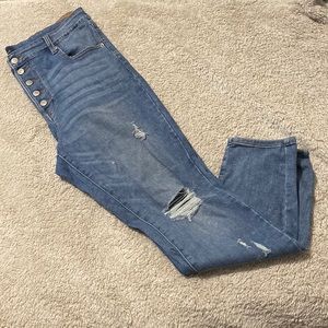 AEROPOSTALE BRAND HIGH- RISE JEGGINGS SIZE-18 LONG